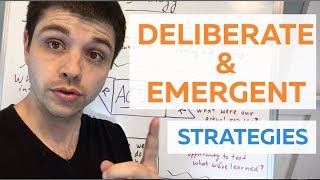 Deliberate or Emergent Strategies [upl. by Burney]