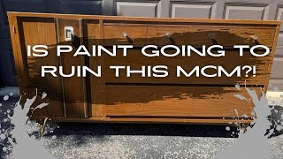 Did We Ruin This MCM Dresser Set [upl. by Richlad]