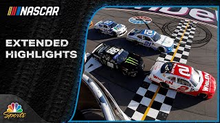 NASCAR Xfinity Series EXTENDED HIGHLIGHTS RAPTOR King of Tough 250  22424  Motorsports on NBC [upl. by Norward200]