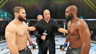 Jan Blachowicz vs Jon Jones Full Fight  UFC 4 Simulation [upl. by Linea]