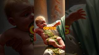 So GROSS 🤢🤮 BABY Threw up on Jesus shorts biblequizonjesus biblechallenge bibleanimation [upl. by Merrell]