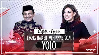 Eyang Habibie Menjawab soal YOLO [upl. by Nelag]