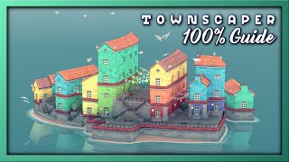 Townscaper  100 Guide [upl. by Ahsak]