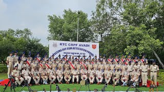 Passing Out Parade CRPF RTC Batch 2024 Avadi CRPF youtubevideos pop [upl. by Hallvard]