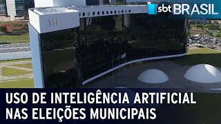 TSE define regras para uso da inteligência artificial nas eleições deste ano  SBT Brasil 280224 [upl. by Einnor]