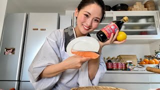 UMAMI Butter Lemon Salmon  COOKING LIVESTREAM [upl. by Calderon]