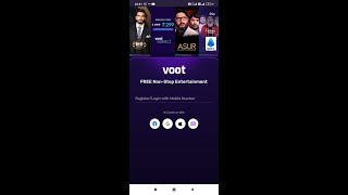 Voot app par login kaise kare  Voot app open kaise kare vootapp shorts biggboss vootapplogin [upl. by Ellenuahs139]