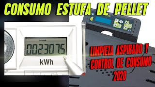 Consumo estufa de Pellet ¿Cuanta electricidad gasta [upl. by Ahsilek]