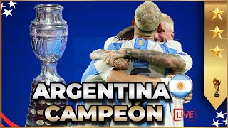 🔴 ARGENTINA CAMPEÓN  COPA AMÉRICA 2024 [upl. by Bogosian]