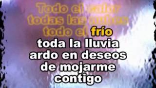 ROSANA  CONTIGO  KARAOKE HD [upl. by Zeiler]