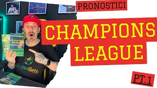 SCOMMESSE E QUOTE CHAMPIONS LEAGUE PARTE IL NUOVO FORMAT quotTUTTI CONTRO TUTTIquot SUBITO CITYINTER [upl. by Llehctim]