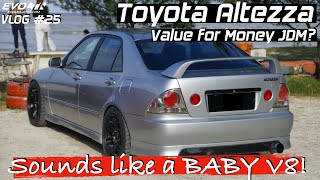 Toyota Altezza is an Underrated JDM  Evoclub Weekend Drives 020422  VLOG 25  EvoMalaysiacom [upl. by Gene]