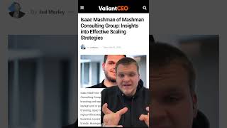 Isaac Mashman’s Interview with Valiant CEO Magazine [upl. by Goldsworthy]