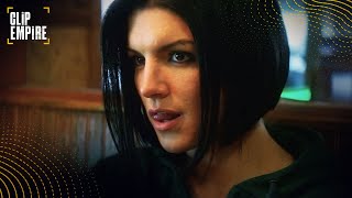 Fight in the Cafe Gina Carano Channing Tatum  Haywire [upl. by Jago324]