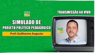 Correção comentada  Simulado de Projeto Político Peagógico  SEDF TV [upl. by Meneau]