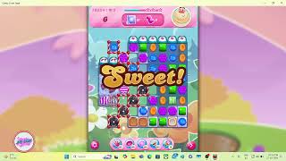 Candy Crush Saga Level 10824 NO BOOSTER [upl. by Lebatsirc873]