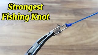 Strongest Fishing Knot  Double Riveted [upl. by Enitsugua]