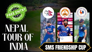 Nepal  Baroda  Gujarat  SMS Friendship Cup Vapi  Rohit Poudel  Monty Desai  Nepal Cricket [upl. by England160]