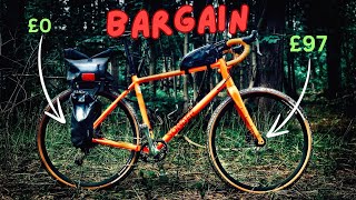 My NEW Bargain Bikepacking Bike [upl. by Nnylyam472]