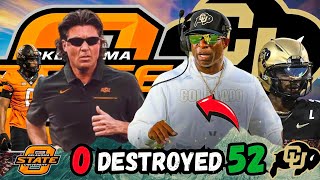 Colorado Buffs OBLITERATE OSU in 520 BLOWOUT  OH MY [upl. by Norraf]