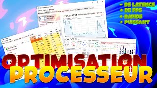 OPTIMISER Son PROCESSEUR Pour le GAMING🔥 Boost de Performances  Guide 2024 [upl. by Adnwahsat]