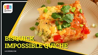 Bisquick Impossible Quiche Recipe [upl. by Frodina594]