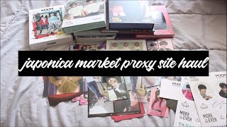 Japonica Market Proxy Haul Unboxing  MXM Stray Kids GWSN Everglow ETC [upl. by Cassell]