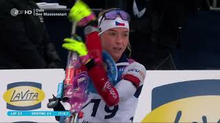 BMW IBU World Cup 125km Women Mass OSLO 2024 [upl. by Anialam178]