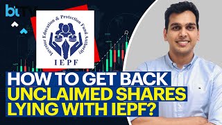 5 Easy Steps To Follow To Reclaim Stuck Shares In IEPF [upl. by Nagar]