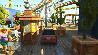 Santa Monica Pier in GTA V [upl. by Dee649]