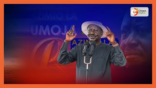 “Reduce your appetite for taxation in 2024” Raila Odinga tells President Ruto [upl. by Cristen926]