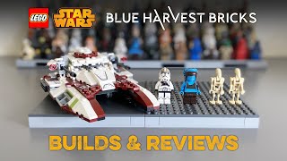 LEGO Star Wars 75182 Republic Fighter Tank 2017 SPEED BUILD [upl. by Hanima877]