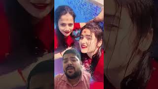 Angana Mein Saiya swimming Pul Banwaiya manishajhaofficial bhojpuri [upl. by Mackoff]