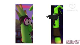 VeggieTales Talkloid  Scallion 1 watched Birdbox [upl. by Groeg]