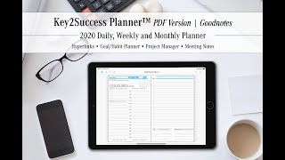 Digital PDF Planner for Goodnotes [upl. by Anyrak]