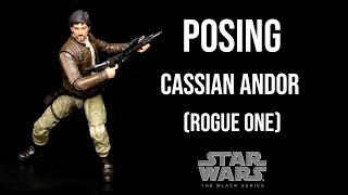 Ep166 Displaying Star Wars The Black Series  Cassian Andor Rogue One [upl. by Barnaby975]