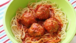 Quick amp Easy Spaghetti amp Meatballs [upl. by Ahsikym861]