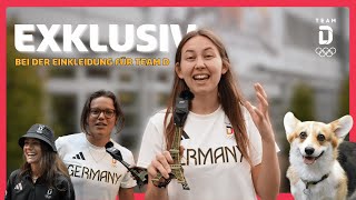 EXKLUSIV 🤯😳 Die Einkleidung für die OLYMPISCHEN SPIELE 2024 [upl. by Lleder]