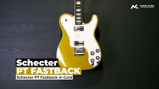 Schecter PT Fastback in Gold [upl. by Gnues126]