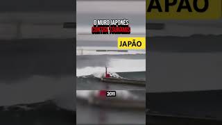 Japão constrói maior muro contra tsunami do mundo curiosidades [upl. by Jaban]