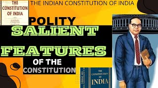 SALIENT FEATURES OF INDIAN CONSTITUTION  CHAPTER 3  PART 2 [upl. by Abram]