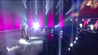 THE VOICE 2020 – Gustine chante quotWicked gamequot de Chris Isaak Demifinale [upl. by Ner]