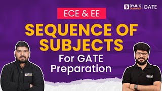 Sequence of Subjects for GATE Preparation  GATE ECE amp EE  BYJUS GATE [upl. by Lemart]