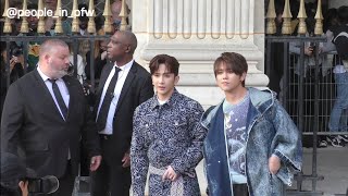 Keung To 姜濤 amp Anson Lo 盧瀚霆 MIRROR  Kenzo Menswear SS25 fashion show in Paris  19062024 [upl. by Bertold]