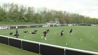 How to improve endurance and core strength  Soccer training drill  Nike Academy [upl. by Curhan187]