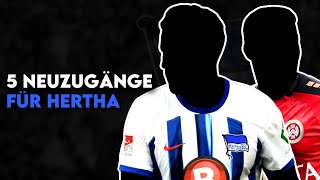 Hertha BSC 5 Transfers für Herthas Aufstieg in die Bundesliga [upl. by Questa]