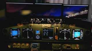 【Home Cockpit】Boeing 737NG Test Flight FlightDeck Solutions with Prosim [upl. by Evers946]