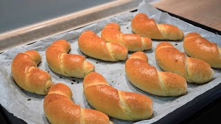 Bread Rolls Recipe  Kako Napraviti Kiflice 🥐🥖 [upl. by Mayram]