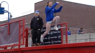 Champlin Park Students and Staff Take Polar Plunge [upl. by Jemmy621]