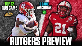 NEBRASKA’S ADVANTAGE OVER RUTGERS GAME PREVIEW amp PREDICTION [upl. by Ahl]